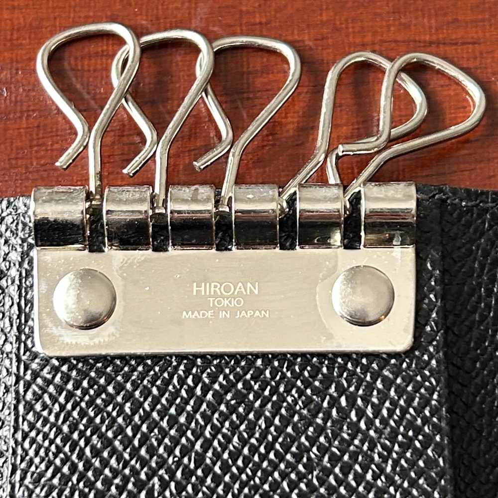 Hiroan key case double snap card holder - Picture 9 of 16